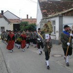 Frühschoppen und Umzug beim Weinlesefest Retz, 26.09.2010