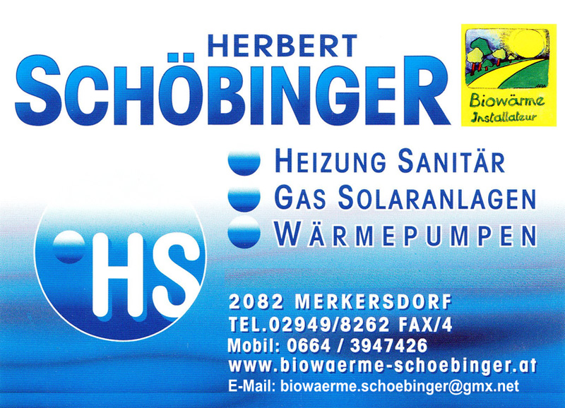 Installateur Schöbinger