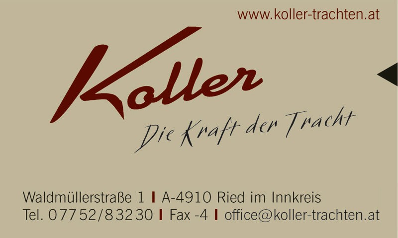 Koller - Die Kraft der Tracht