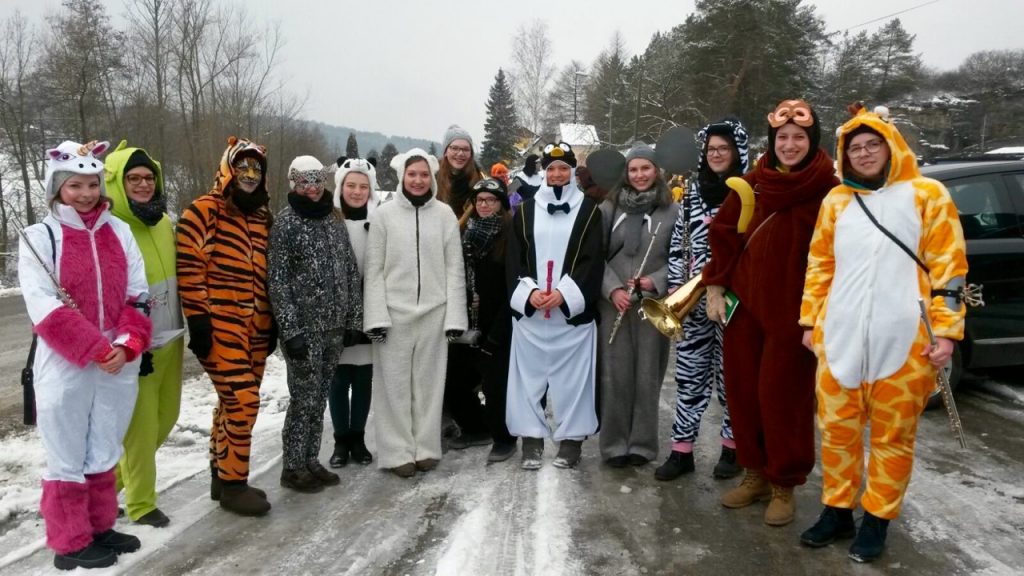 Die Faschingsnarren der Grenzlandkapelle 2018