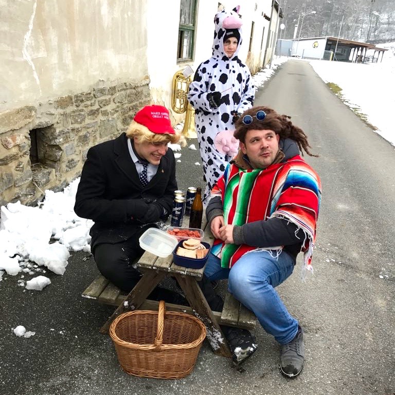 Die Faschingsnarren der Grenzlandkapelle 2018