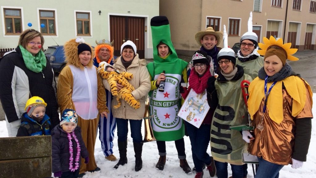 Die Faschingsnarren der Grenzlandkapelle 2018