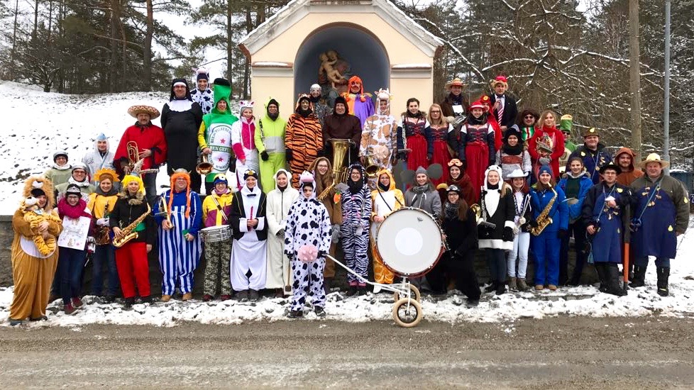 Die Faschingsnarren der Grenzlandkapelle 2018